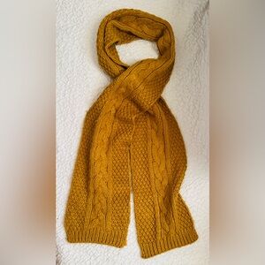 ModCloth Mustard Yellow Knit Scarf